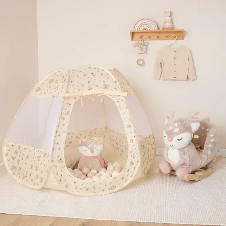 Pop Up Spielzelt und Bällebad mit 50 Bällen