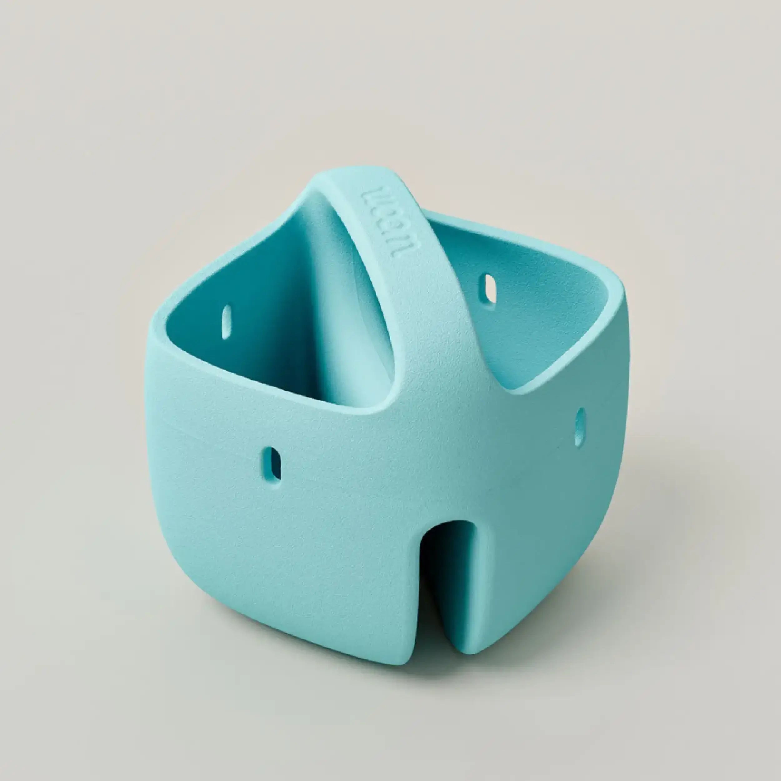 woom POP Kinderfahrradkorb mit Stifthalter - Blue