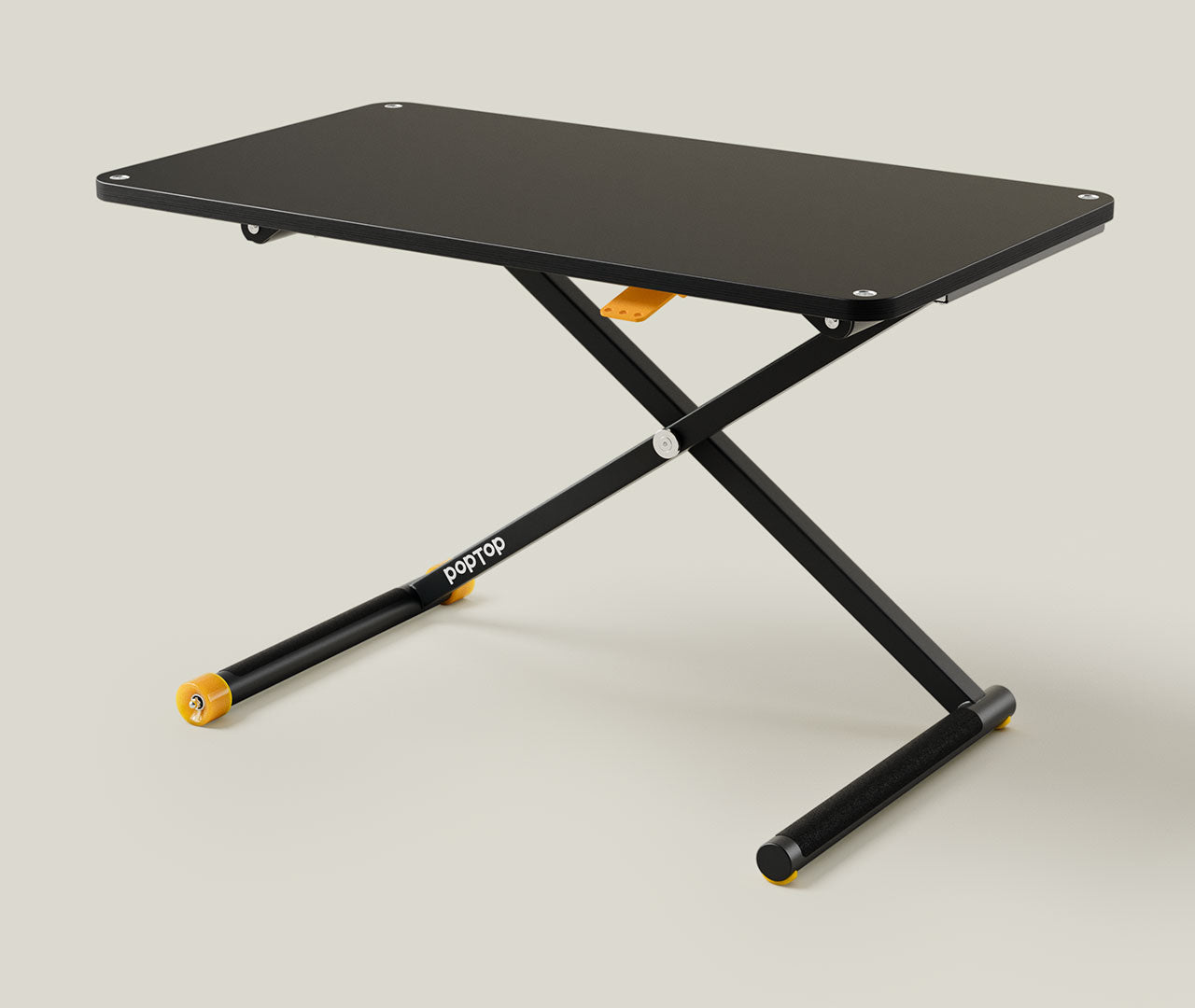 Poptop Malstudio - Kinderschreibtisch, Papierhalter mit Rolle & Stiftehalter