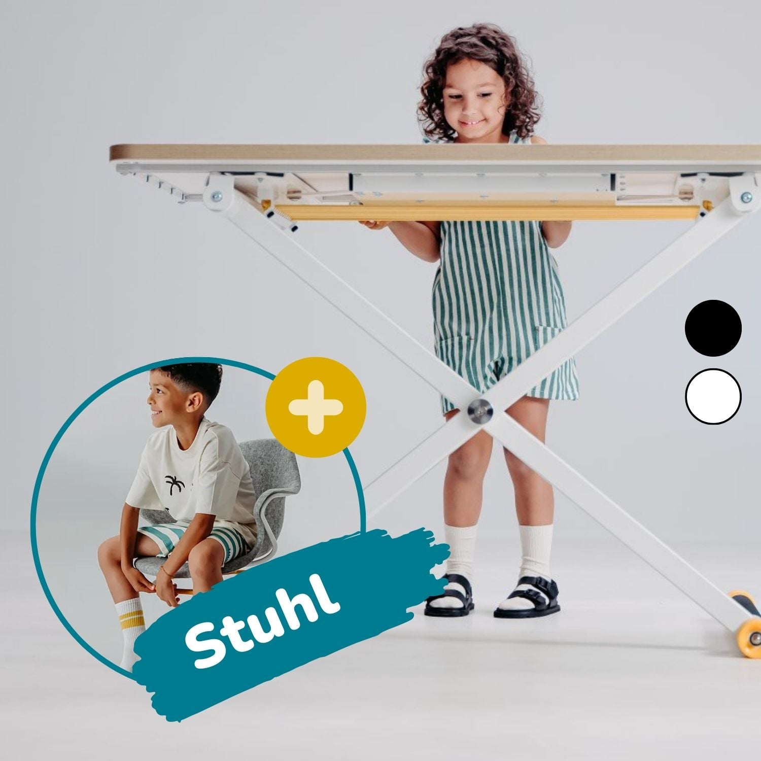 Poptop Startstudio - Kinderschreibtisch & Stuhl