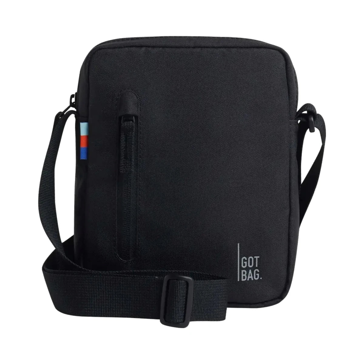 GOT BAG Pusher Bag in Schwarz mit Schultergurt, Studioaufnahme in Frontansicht