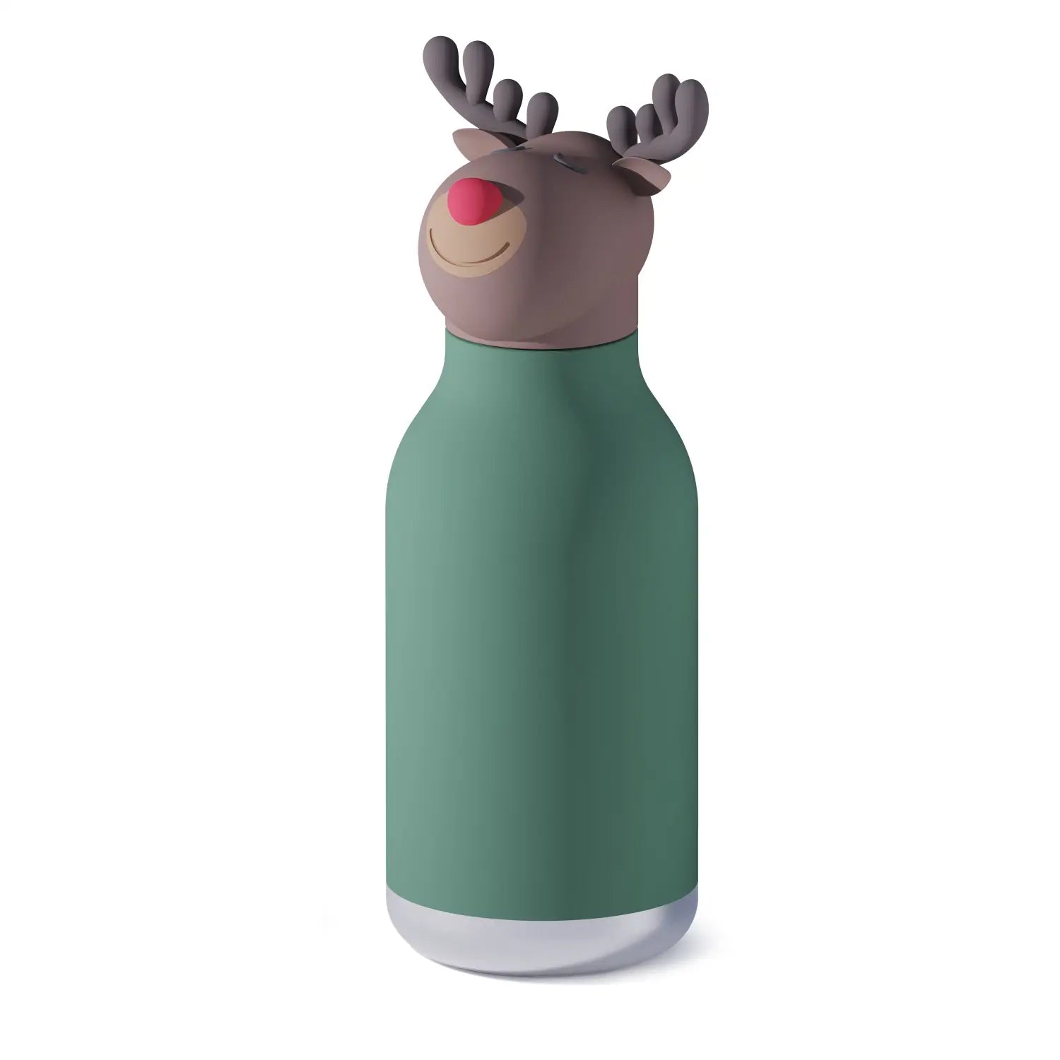 Reindeer Bestie Bottle – Edelstahl Kinderflasche isoliert - Kindertrinkflasche