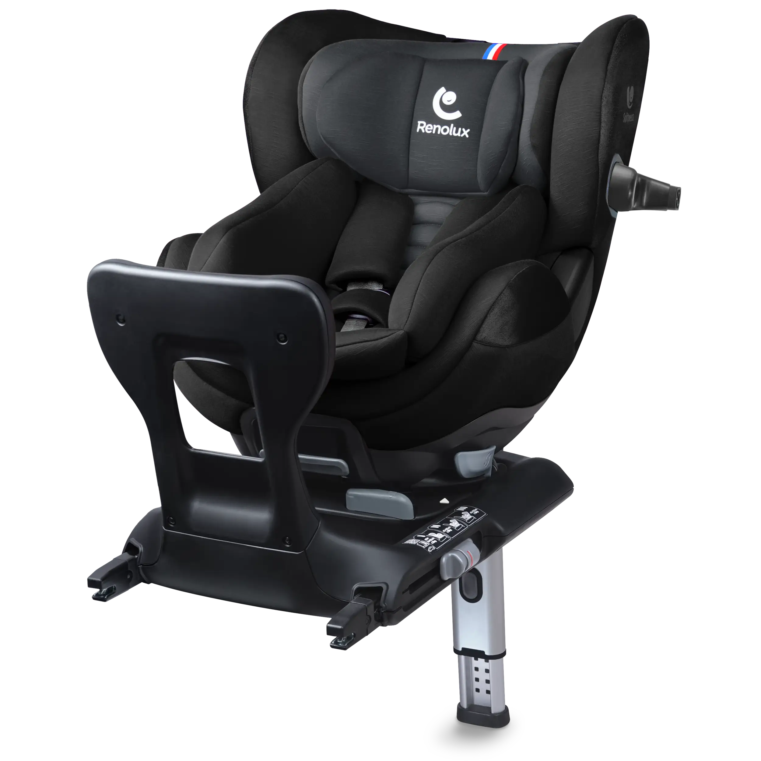 Renolux Gaïa Pro – i-Size Kindersitz black