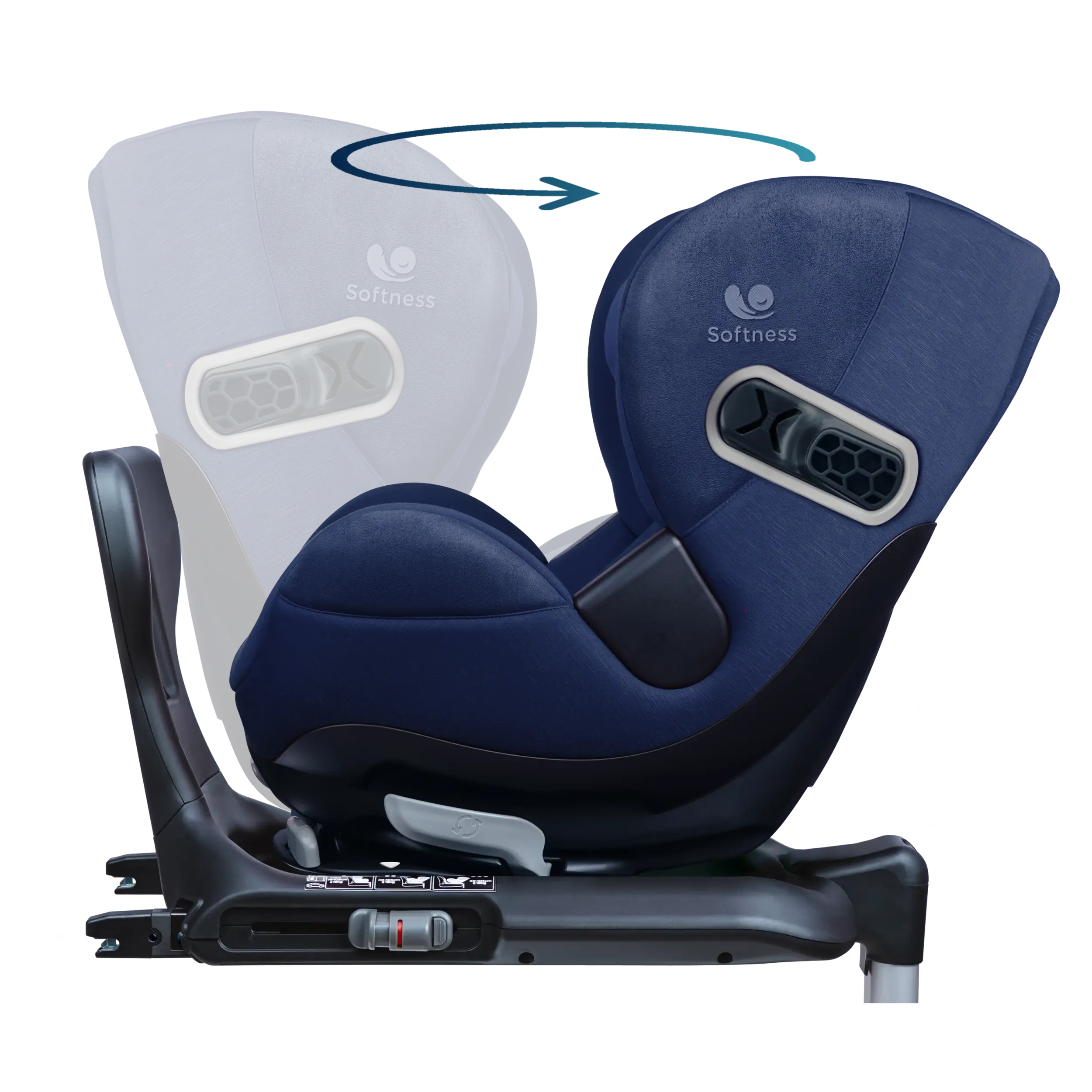 Renolux Gaïa Pro – i-Size Kindersitz - blue
