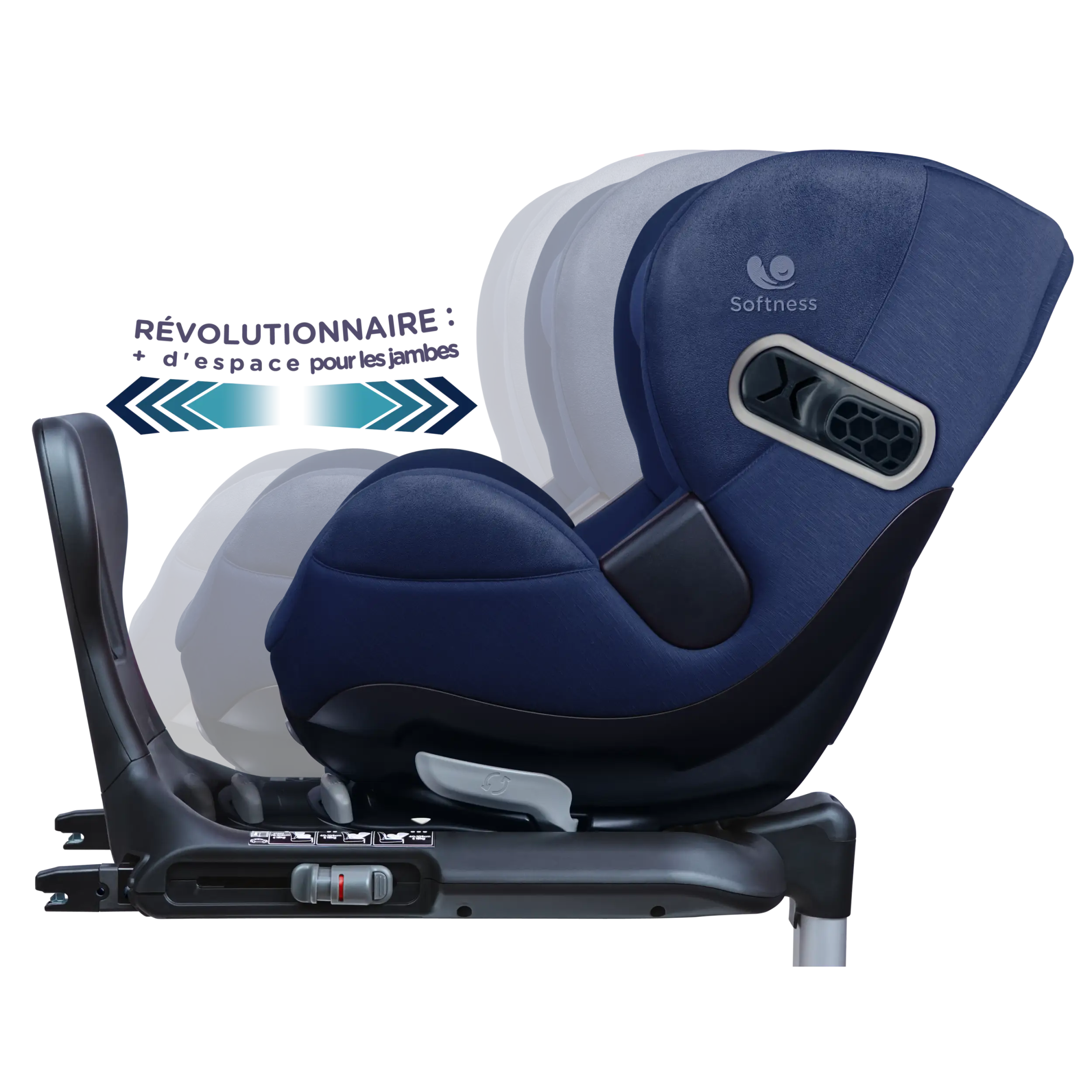 Renolux Gaïa Pro – i-Size Kindersitz - blue