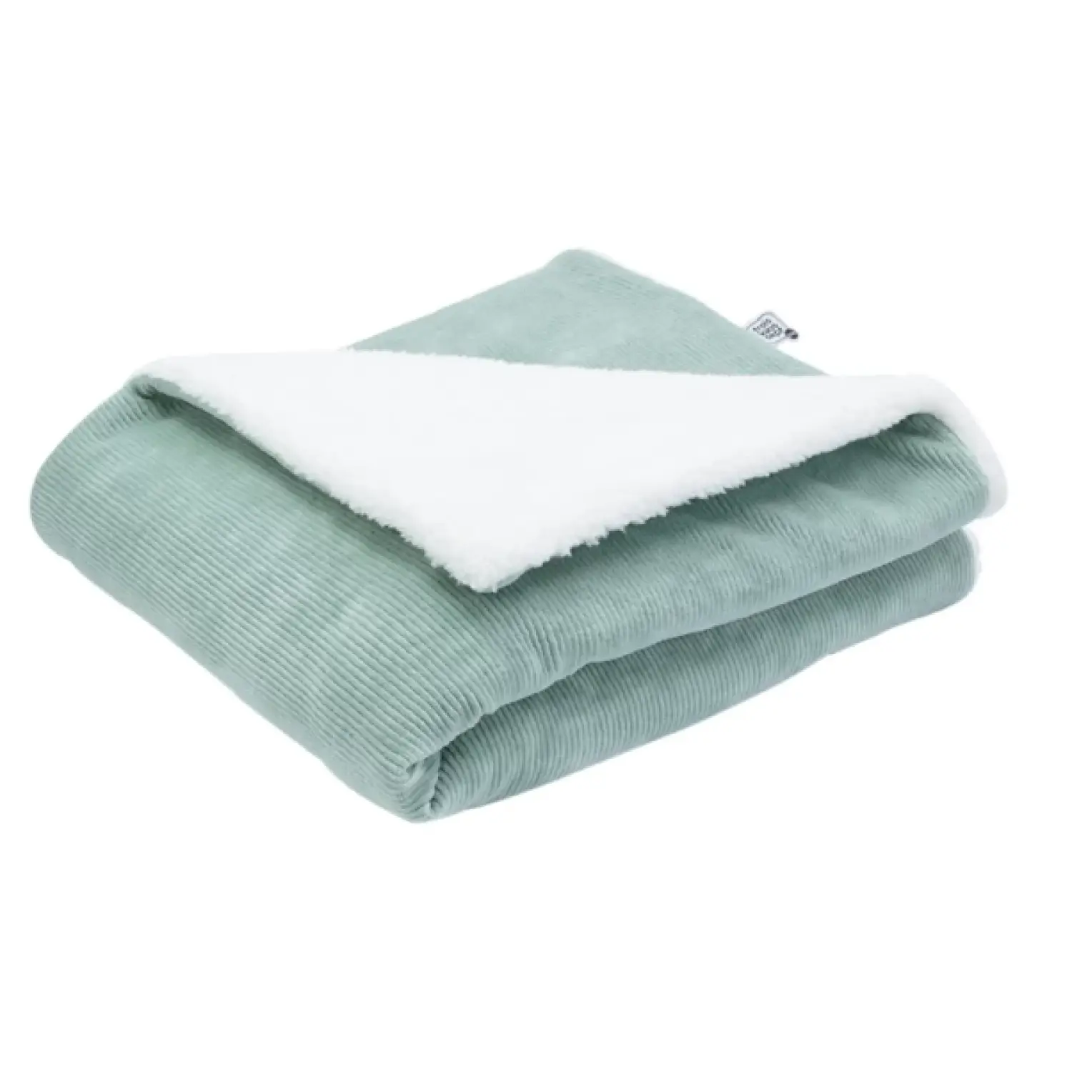 Sherpa-Decke - Mint / 75x100 cm