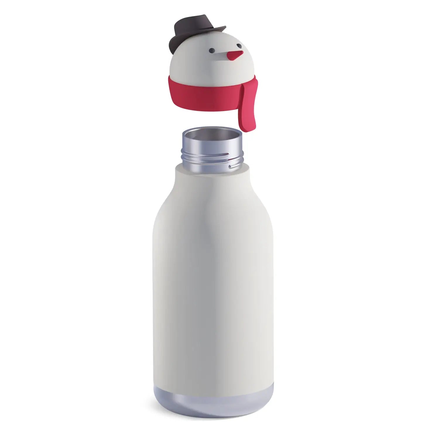 Snowman Bestie Bottle – Edelstahl Kinderflasche isoliert - Kindertrinkflasche