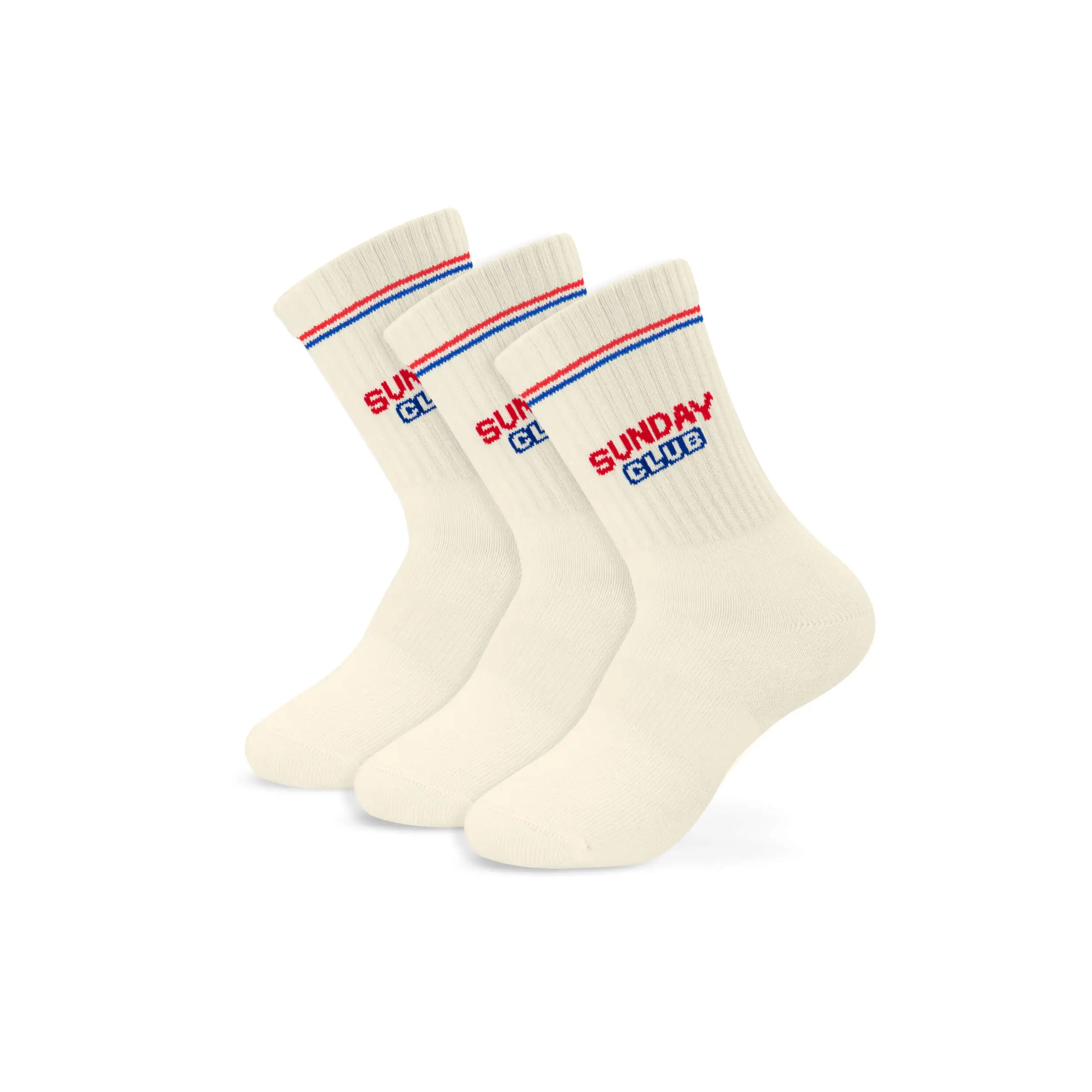 Sunday Club Kinder Tennissocken – Kids Pack (3 Paar) - 27-30