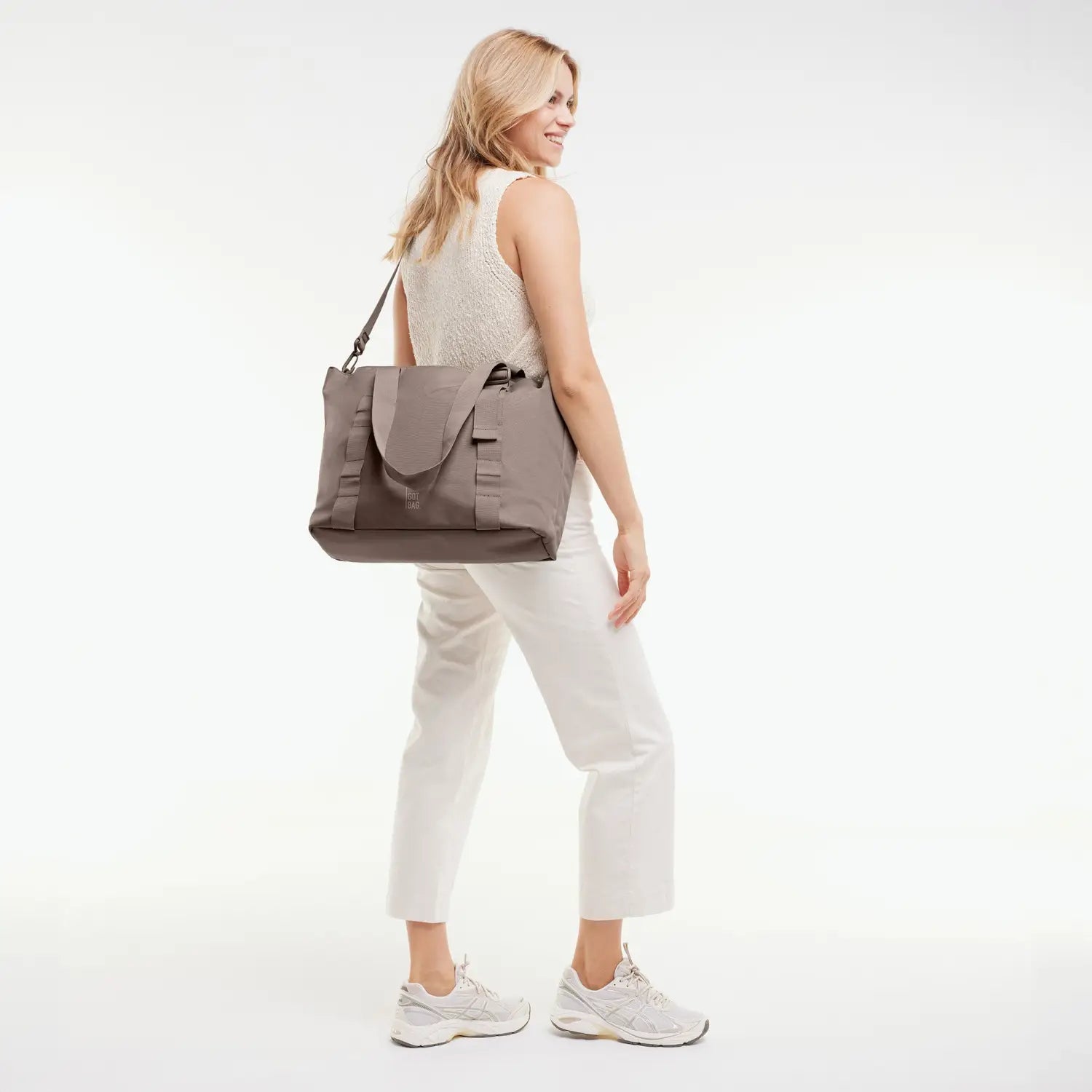 TOTE BAG MONOCHROME – nachhaltige Tragetasche aus Meeresplastik - Tragetasche