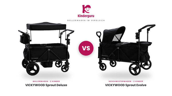 VICKYWOOD SPROUT Deluxe oder Evolve? Der ehrliche Vergleich für 2 Kinder