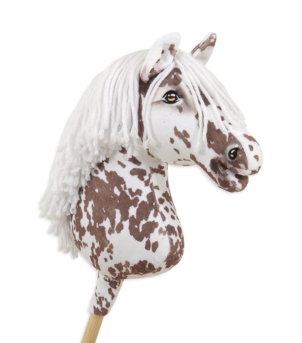 Hobby Horse A3 Super Hobby Horse – Brauner Tiger, weiße Mähne