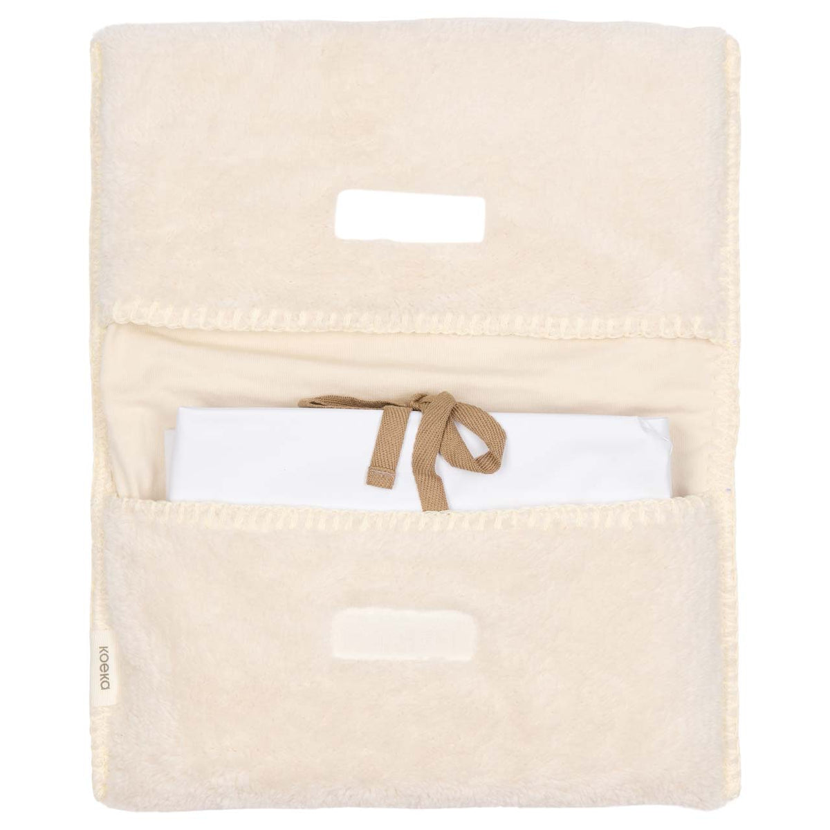 Windeltasche Clutch mit Wickelunterlage Koeka Malmo, Farbe Pebble, Bild 2