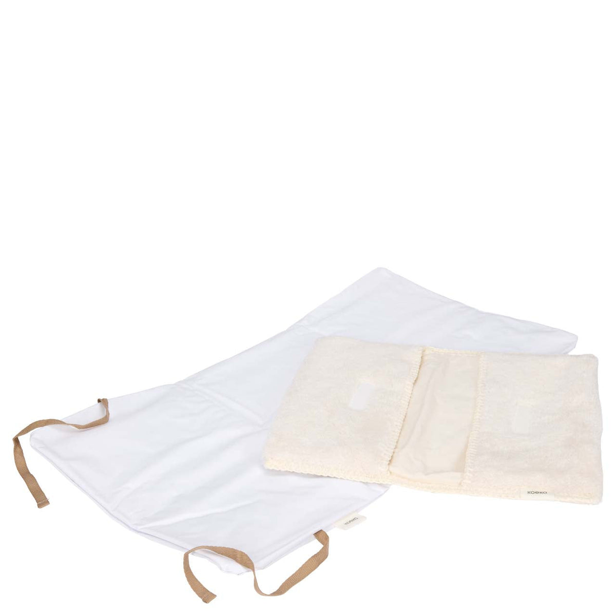 Windeltasche Clutch mit Wickelunterlage Koeka Malmo, Farbe Pebble, Bild 4