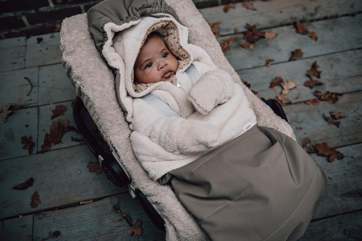Koeka Calgary Babyschalen-Fußsack Taupe, weitere Ansicht