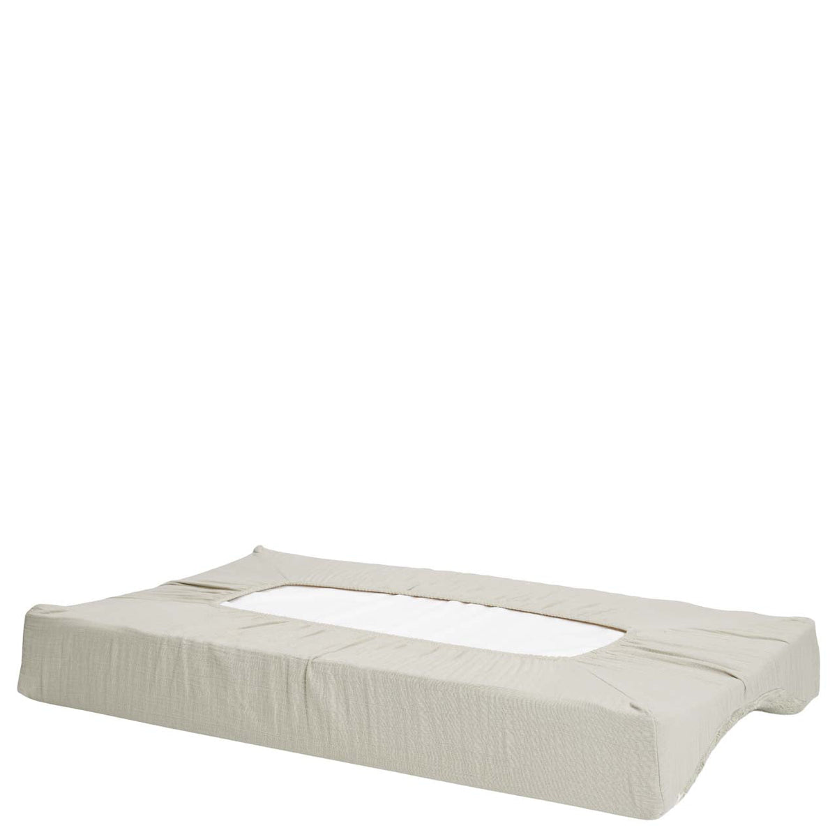 Wickelauflagenbezug Musselin 45 × 73 cm von Koeka Faro in Sage, Ansicht 2