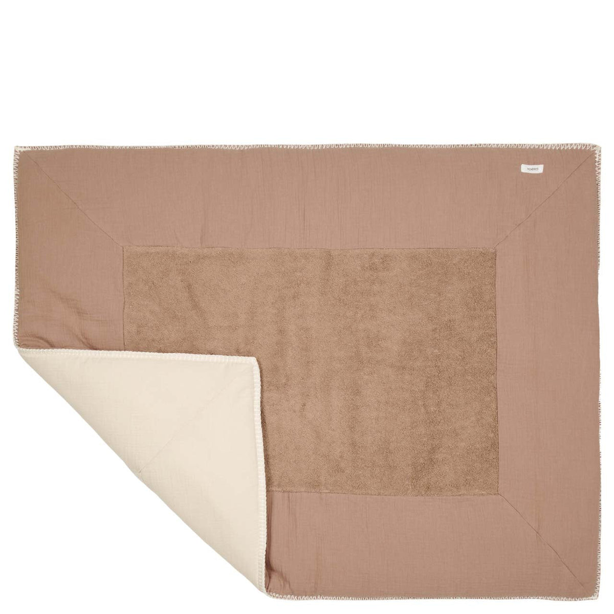 Laufgittereinlage Musselin 75 × 95 cm von Koeka Faro in Caffe/Warm White