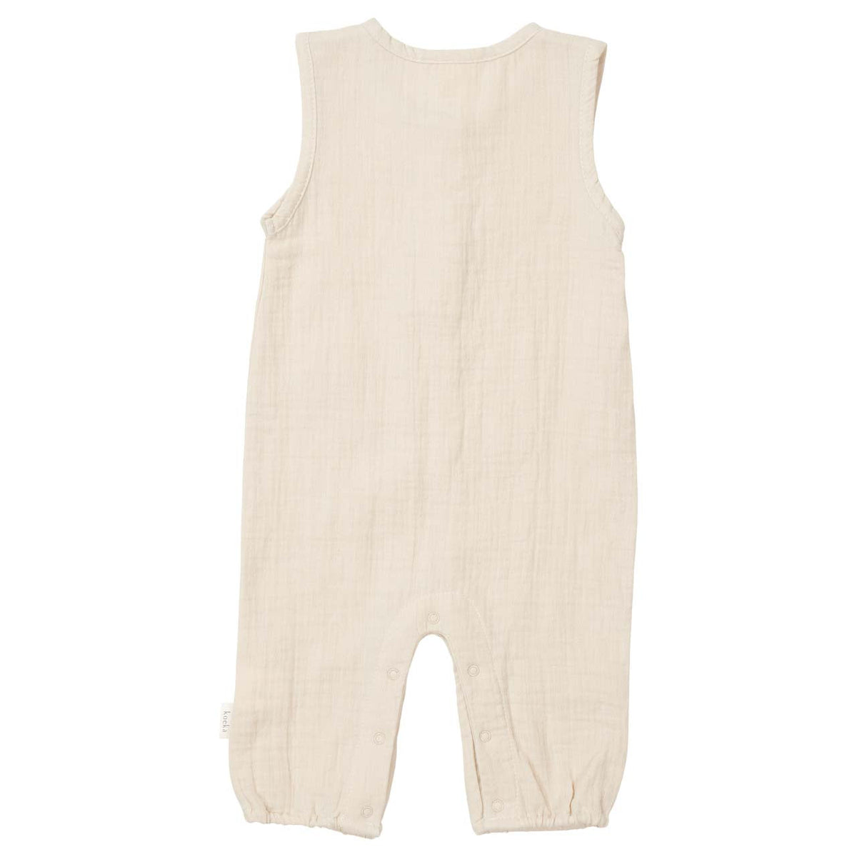 Baby-Einteiler Musselin von Koeka Faro in Warm White, Ansicht 2
