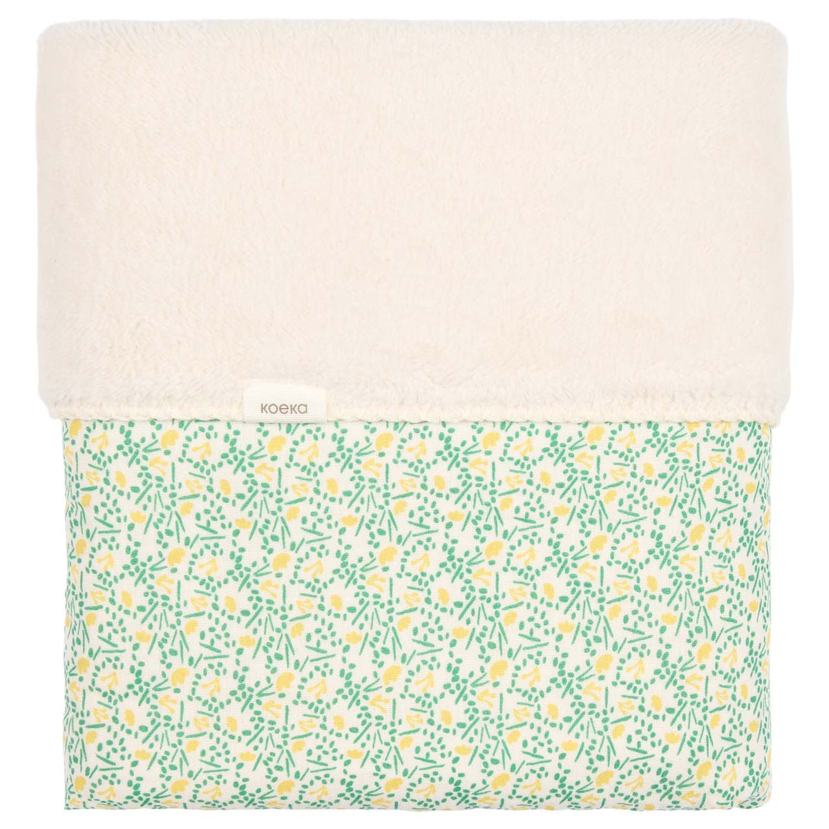 Koeka Babydecke Teddy Meadow in Off White, 75 x 100 cm