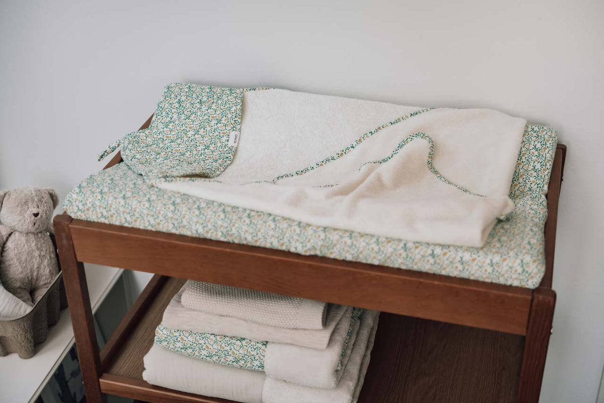 Koeka Wickelauflagenbezug Meadow Off White, weitere Ansicht 3