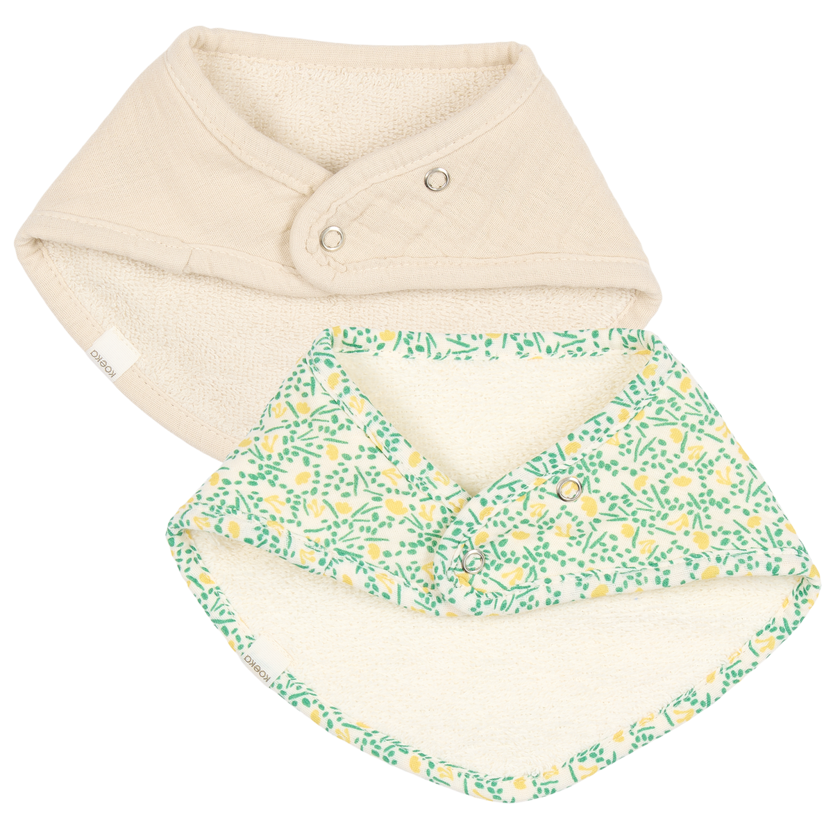 Koeka Halstuch-Lätzchen Meadow Off White, 2er-Set, weitere Ansicht 1