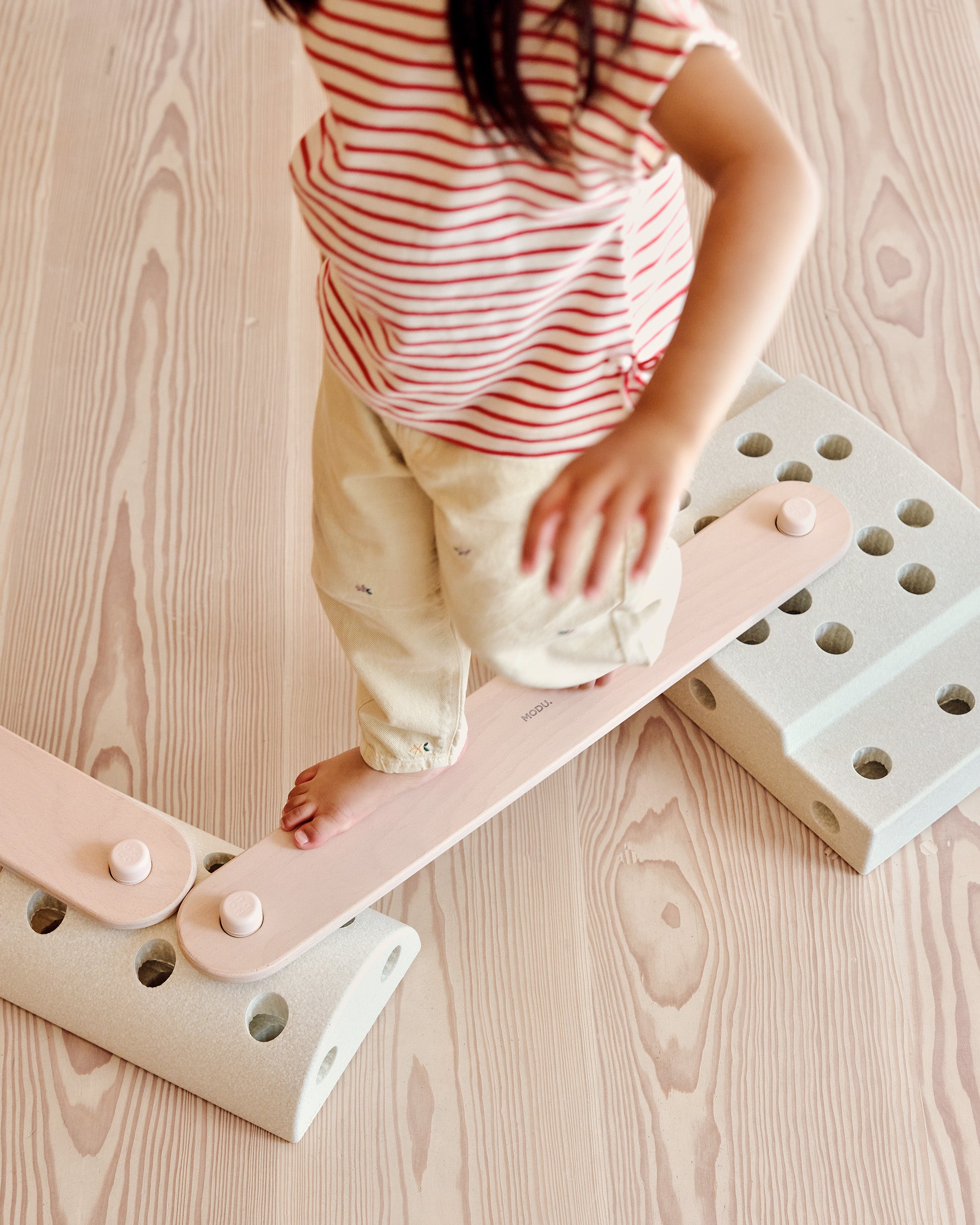 MODU 2x Schwebebalken – Schwebebalken Spielzeug & motorisches Spielzeug