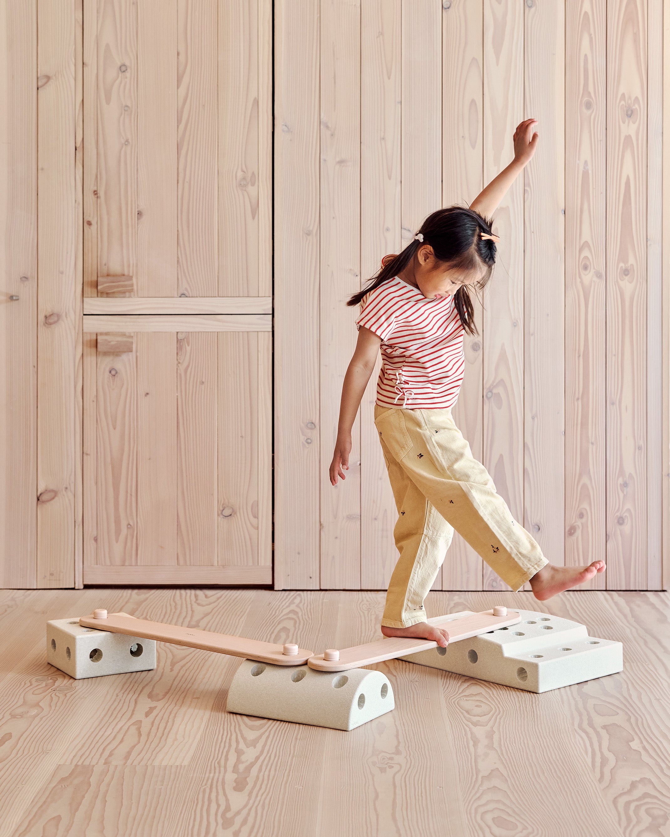 MODU 2x Schwebebalken – Schwebebalken Spielzeug & motorisches Spielzeug