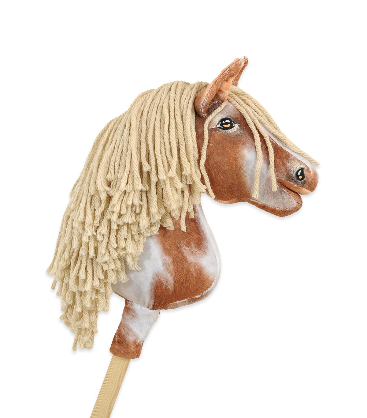 Hobby Horse A4 Super Hobby Horse – Schecke, beige Mähne