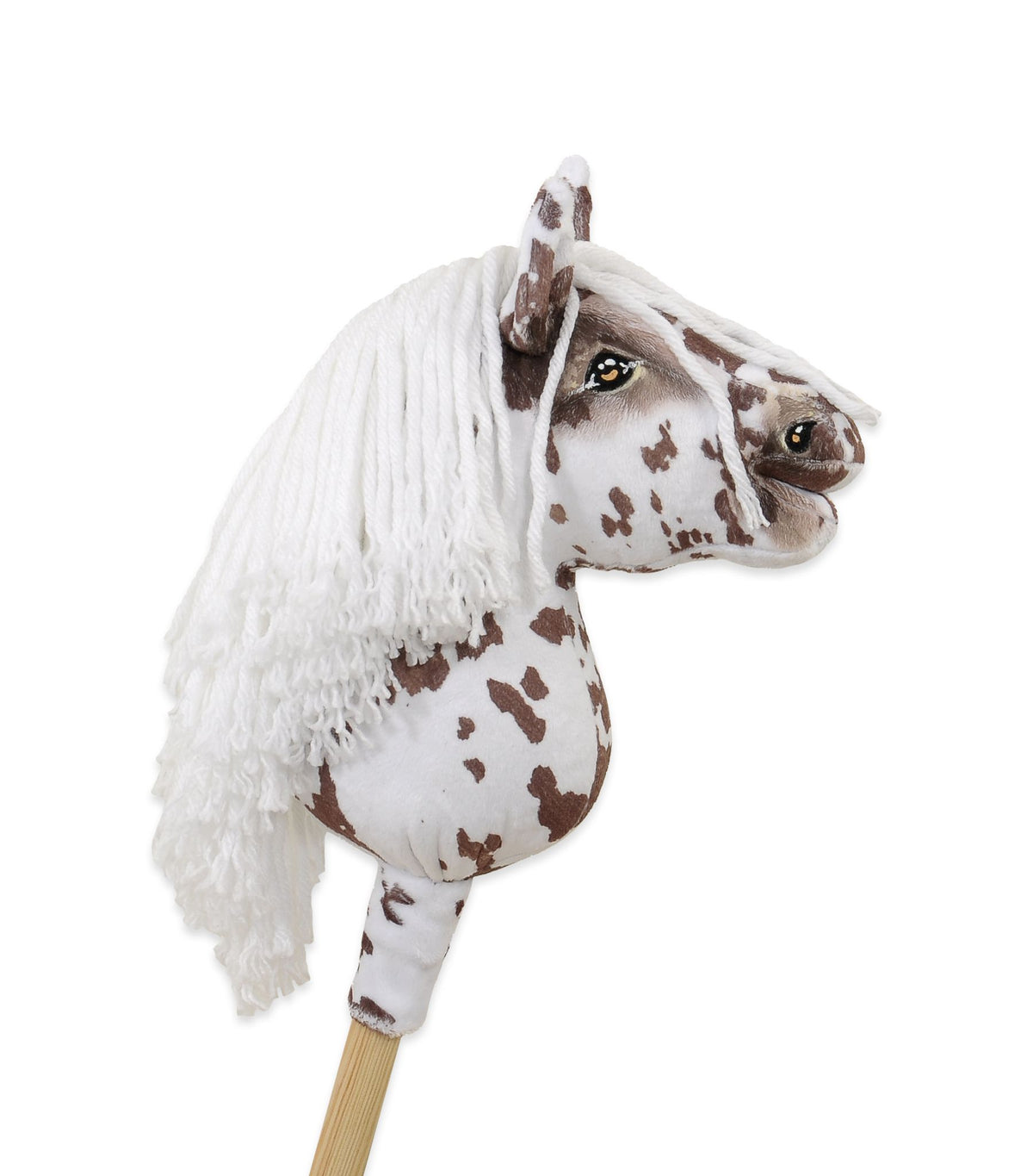 Hobby Horse A5 Super Hobby Horse – Brauner Tiger, weiße Mähne