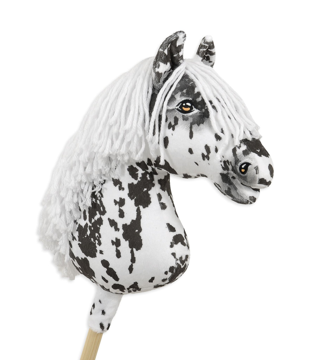 Hobby Horse A3 Super Hobby Horse – Schwarzer Tiger, weiße Mähne