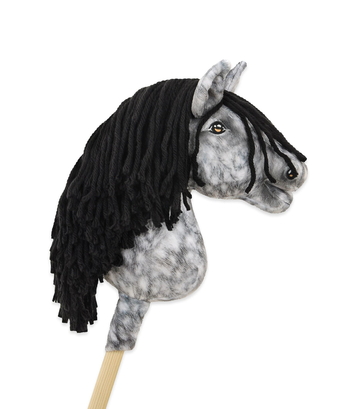 Hobby Horse A4 Super Hobby Horse – Apfelschimmel, schwarze Mähne