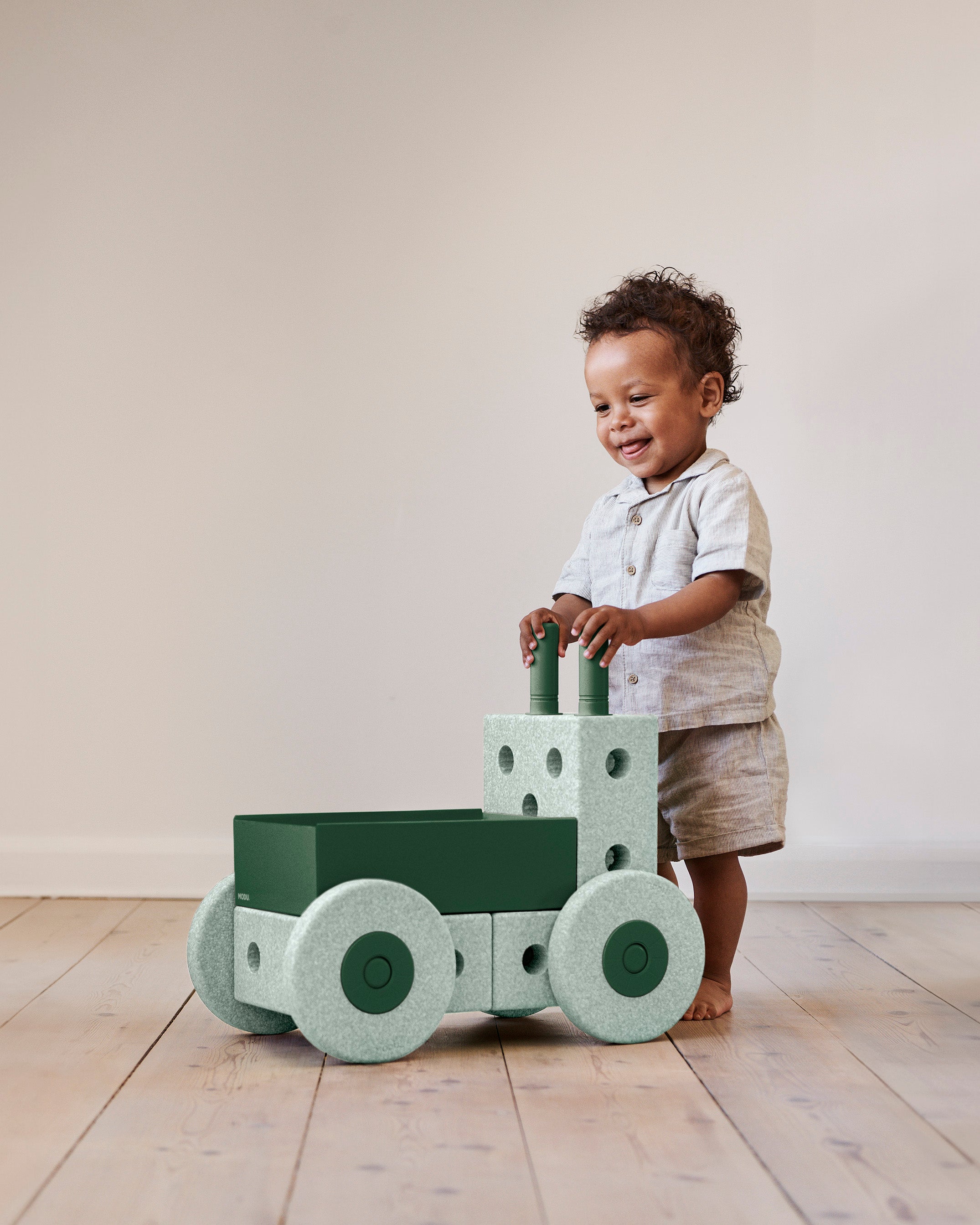 MODU 3-in-1 Lauflernwagen – Baby Lauflernwagen mit Box
