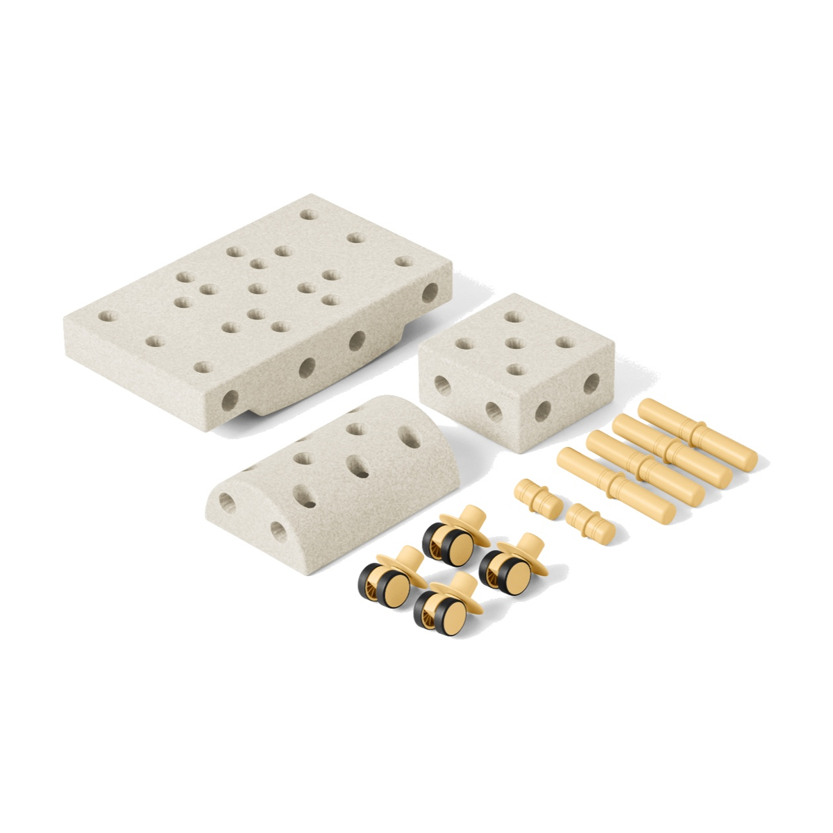 MODU Curiosity Set Special Edition Sand Grey/Honey Yellow, Produktübersicht