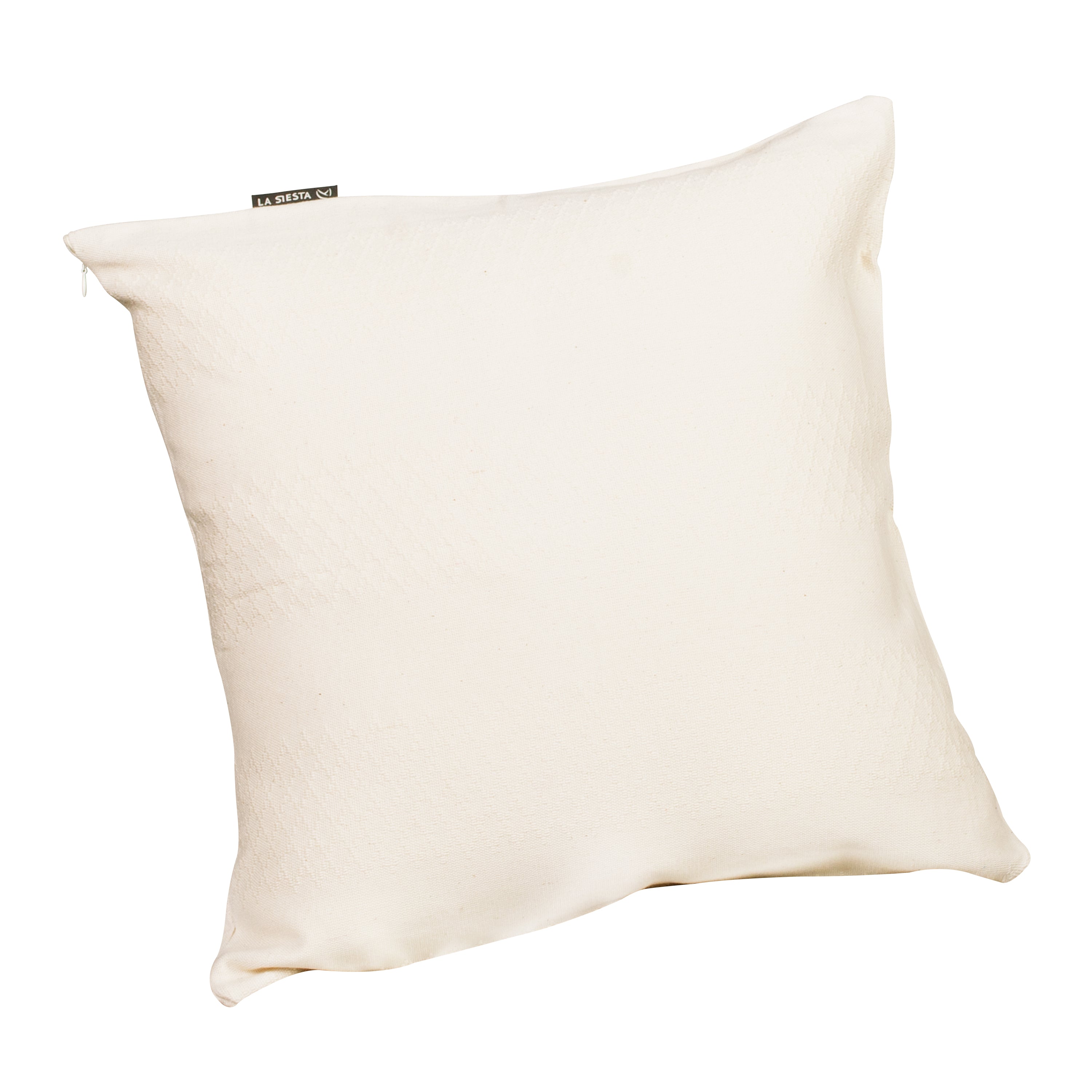 Kissenhülle LA SIESTA Cariño Latte aus Bio-Baumwolle