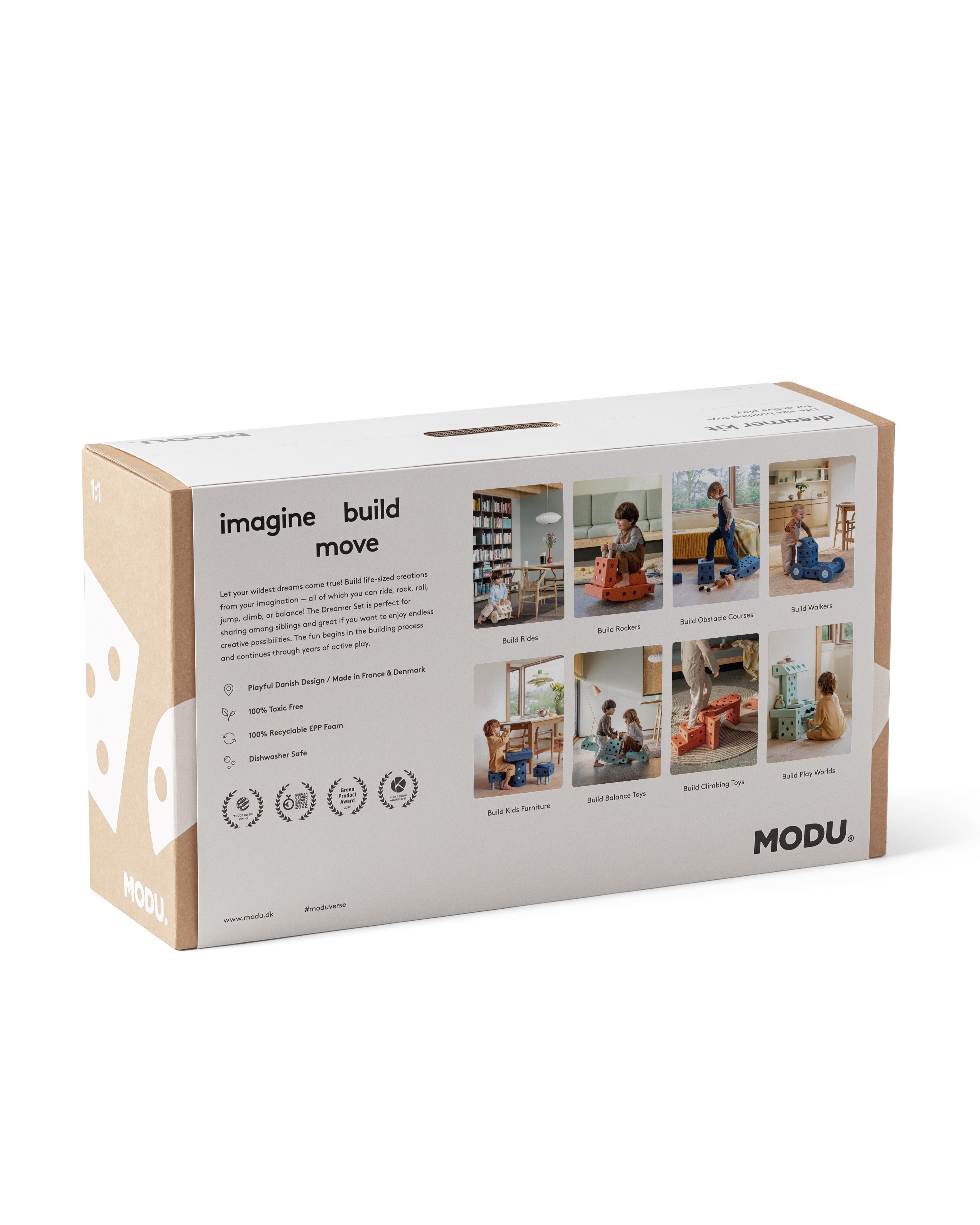MODU Dreamer-Set – modulares Bauspielzeug & motorisches Spielzeug