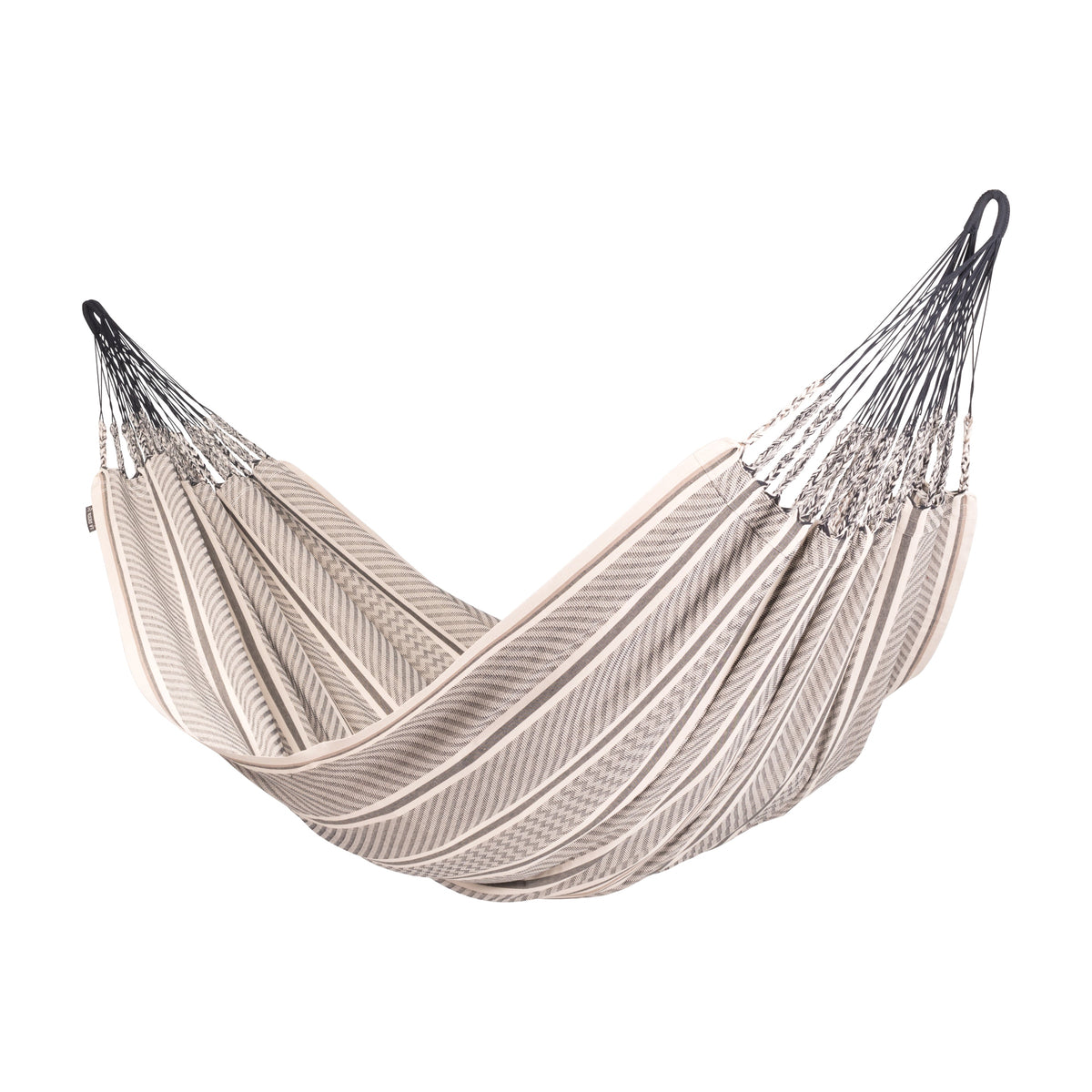 Kingsize-Hängematte LA SIESTA Flora Zebra mit eingewebtem Muster