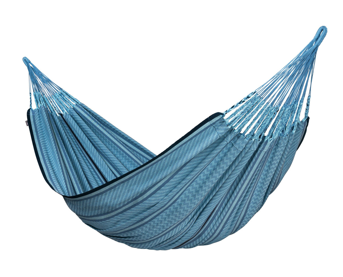 LA SIESTA Flora Kingsize-Hängematte in Blue Zebra