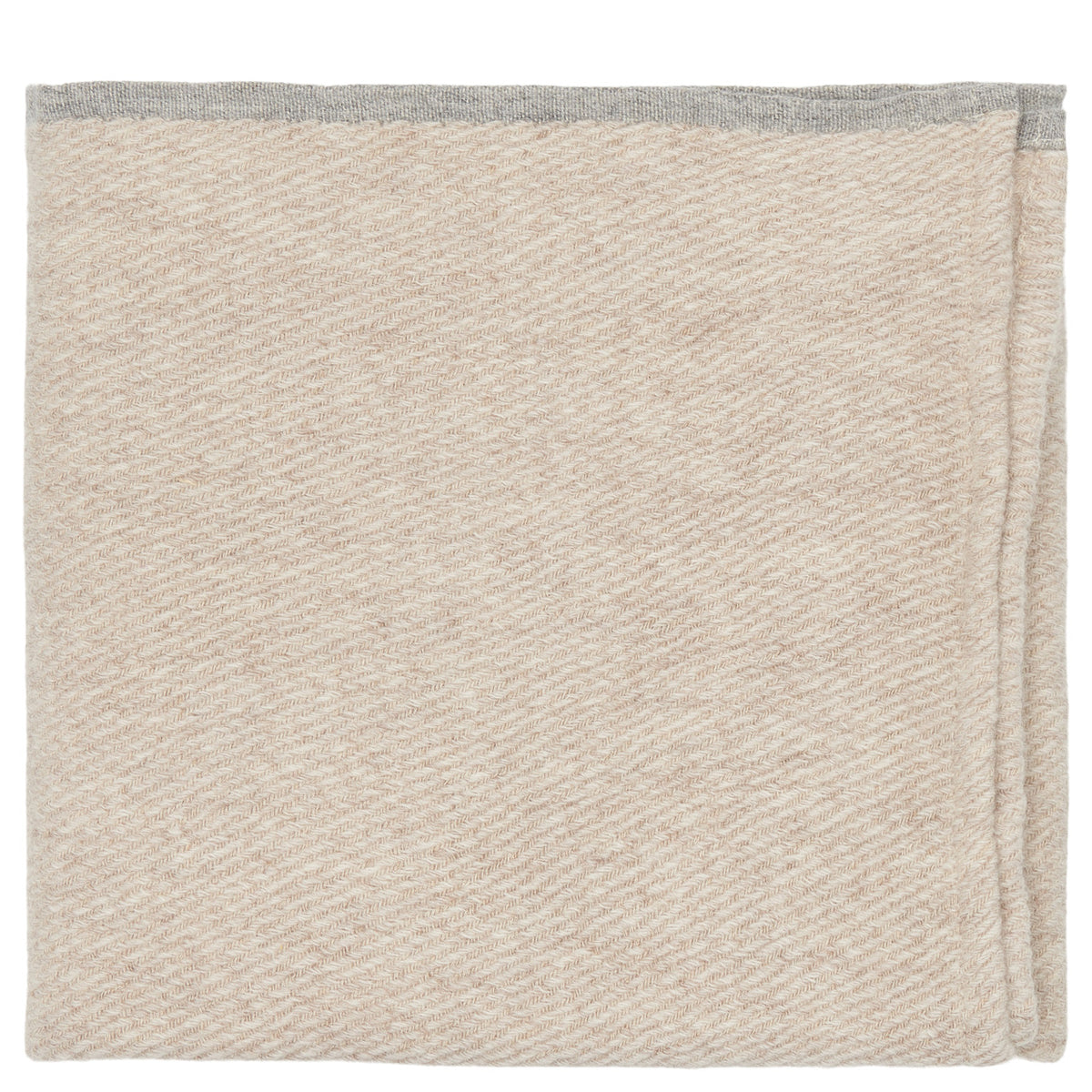Babydecke Wollmix mit Baumwollflanell 75 × 100 cm – Koeka Toronto