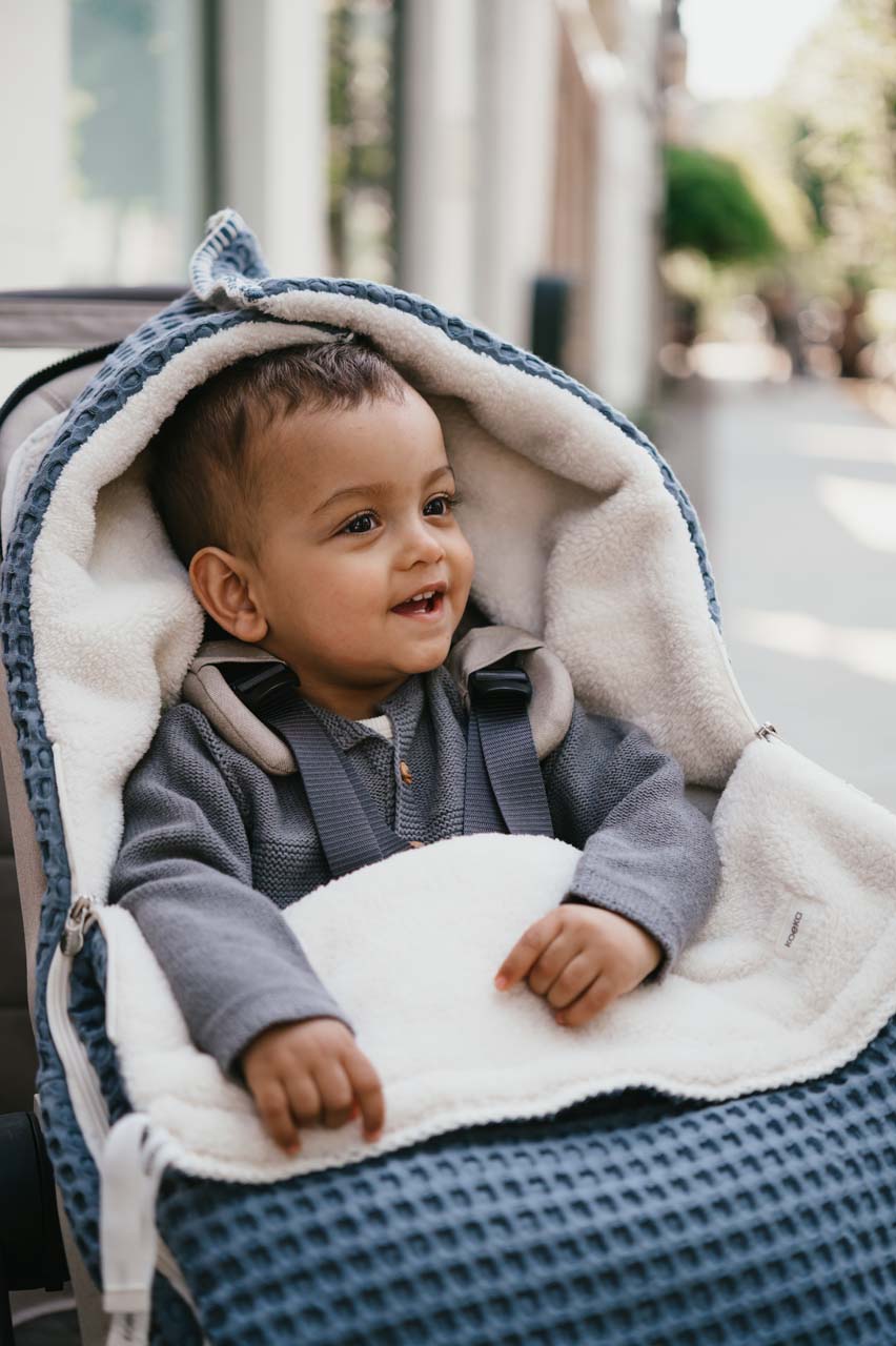 Koeka Oslo Buggy-Fußsack in Bluestone, Ansicht 3