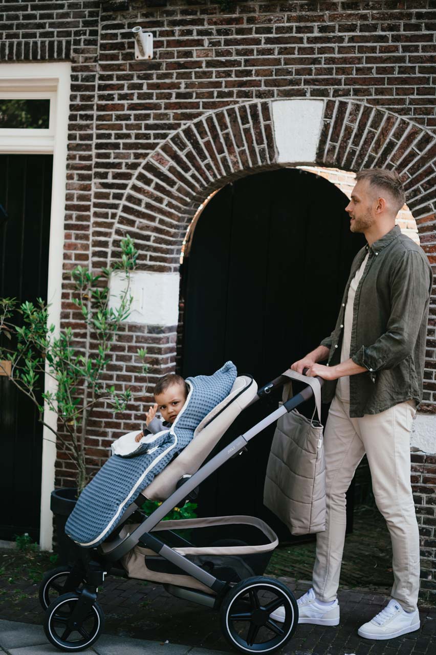 Koeka Oslo Buggy-Fußsack in Bluestone, Ansicht 5