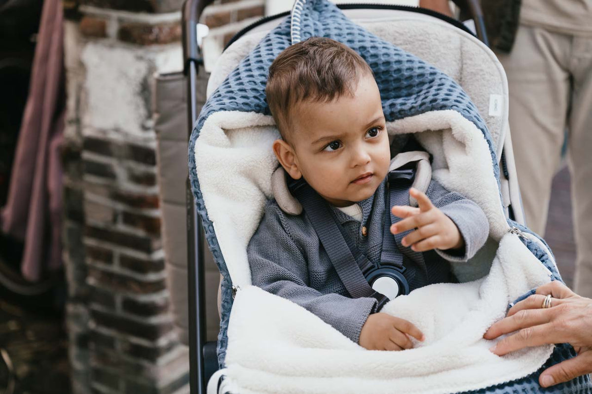 Koeka Oslo Buggy-Fußsack in Bluestone, Ansicht 6