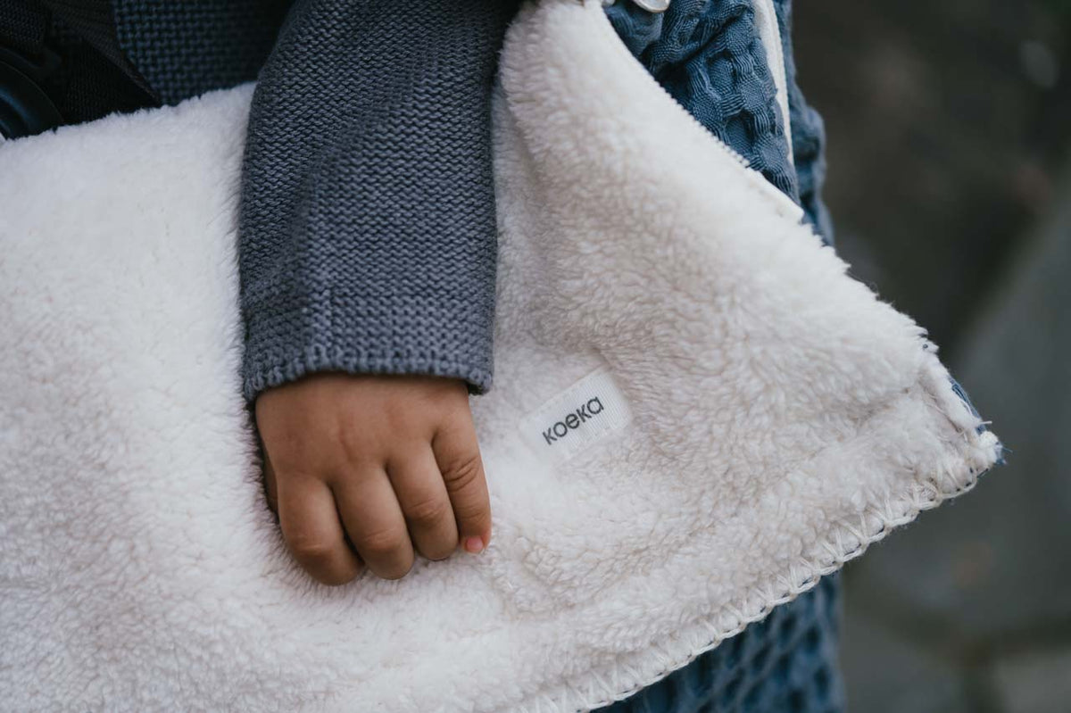 Koeka Oslo Buggy-Fußsack in Bluestone, Ansicht 7