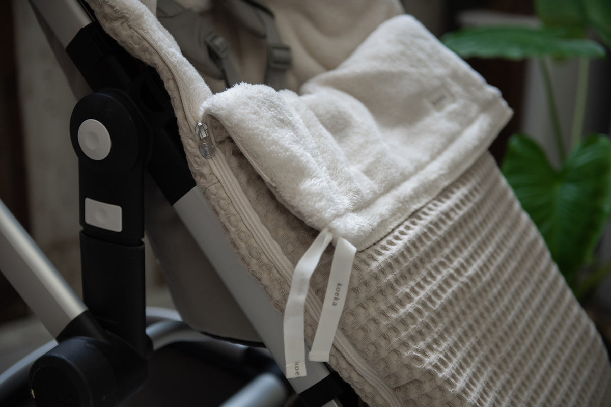 Koeka Oslo Buggy-Fußsack in Sand, Ansicht 2