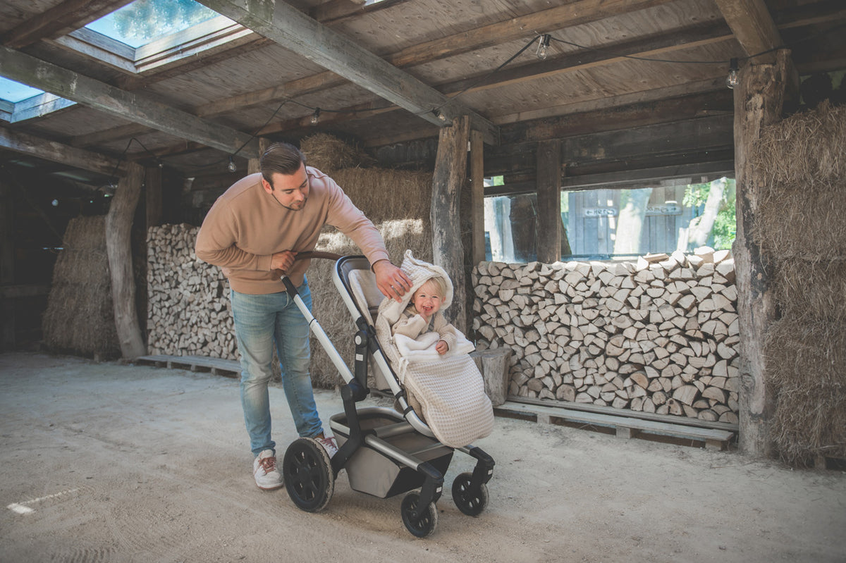 Koeka Oslo Buggy-Fußsack in Sand, Ansicht 4