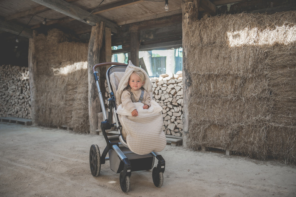 Koeka Oslo Buggy-Fußsack in Sand, Ansicht 6