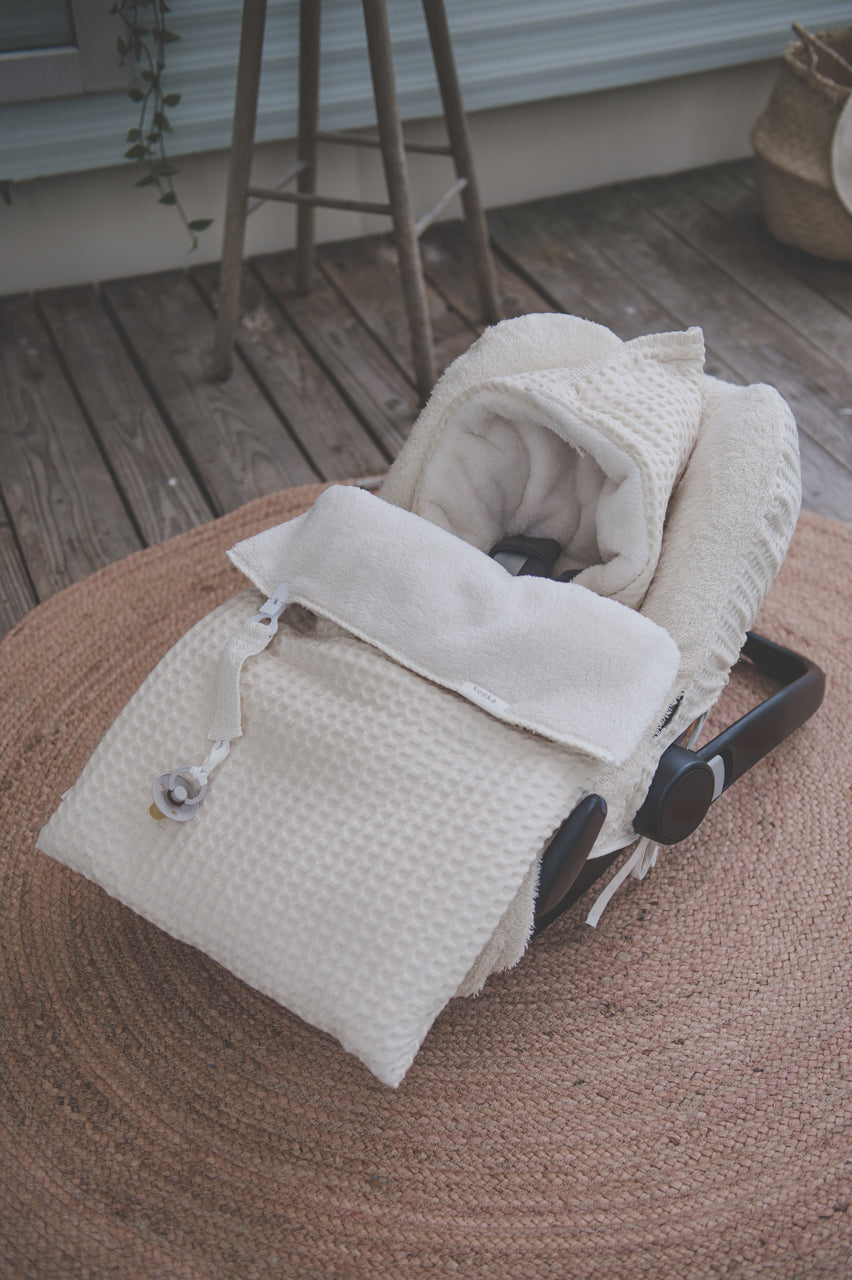 Koeka Oslo Babyschalen-Fußsack in Natural, Ansicht 4