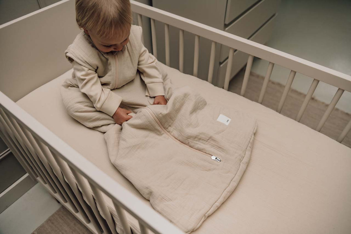Ganzjahres-Schlafsack Baby aus Baumwolle – Koeka Faro