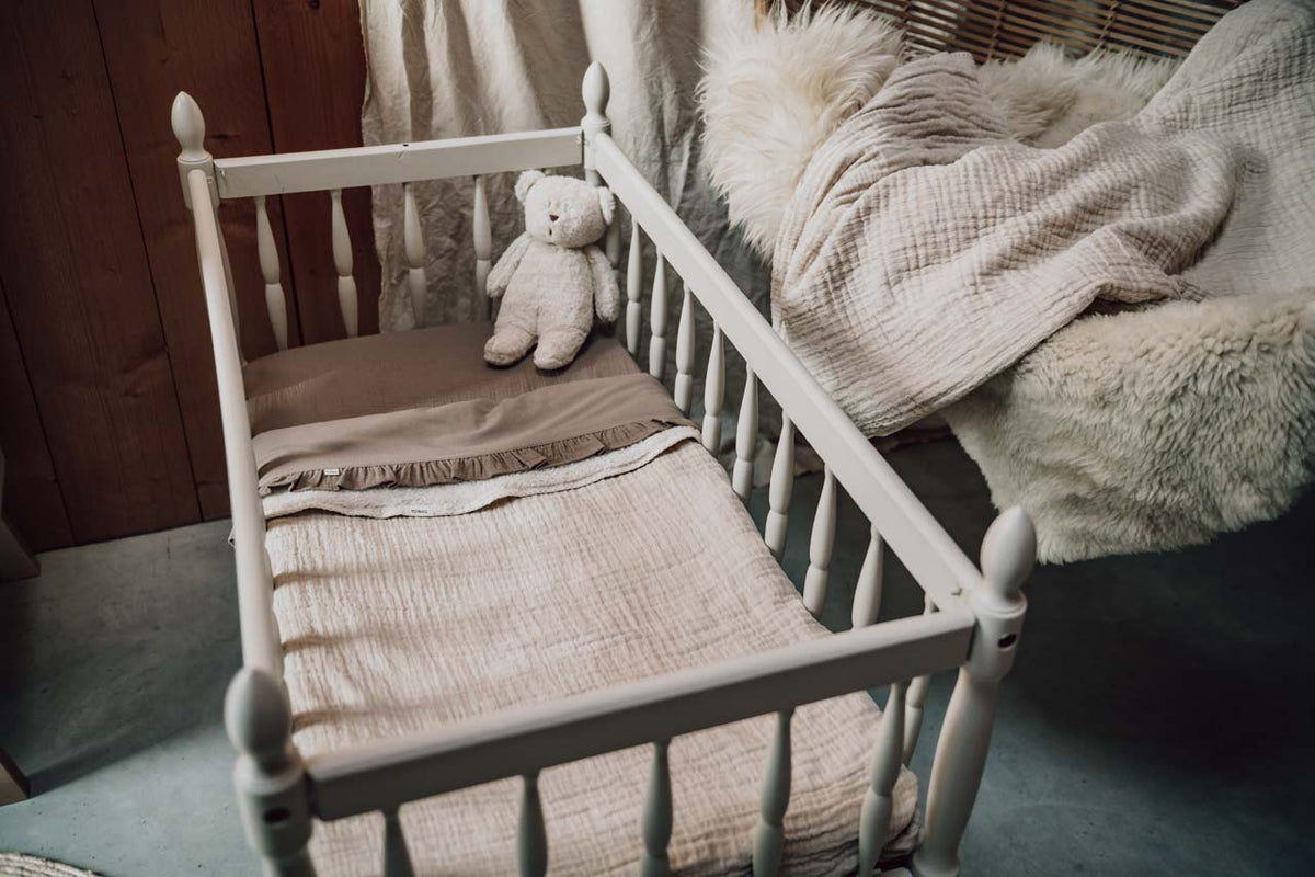 Kinderdecke Chenille mit Teddyfutter 100 × 150 cm – Koeka Rivoli