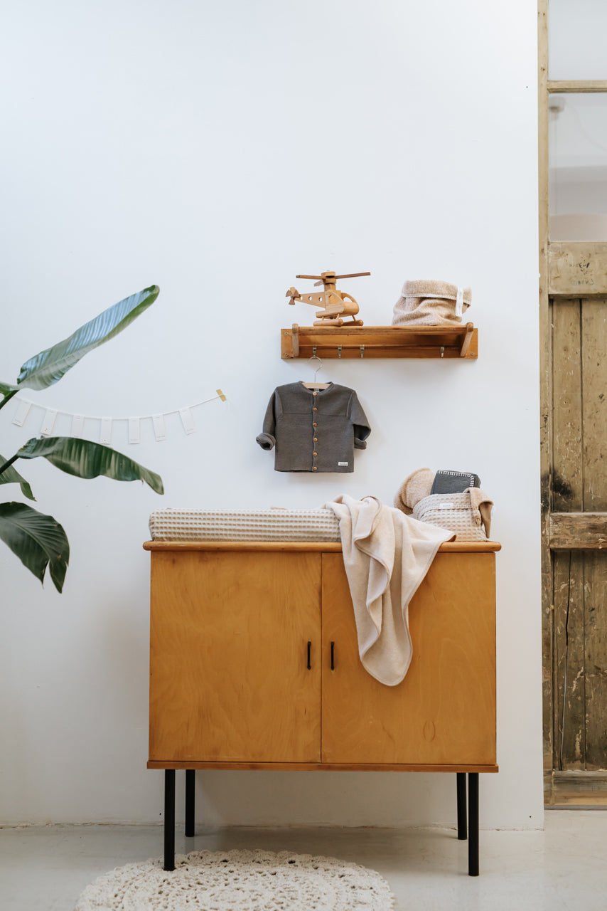 Wickelauflagenbezug Waffel 45 × 73 cm – Koeka Amsterdam