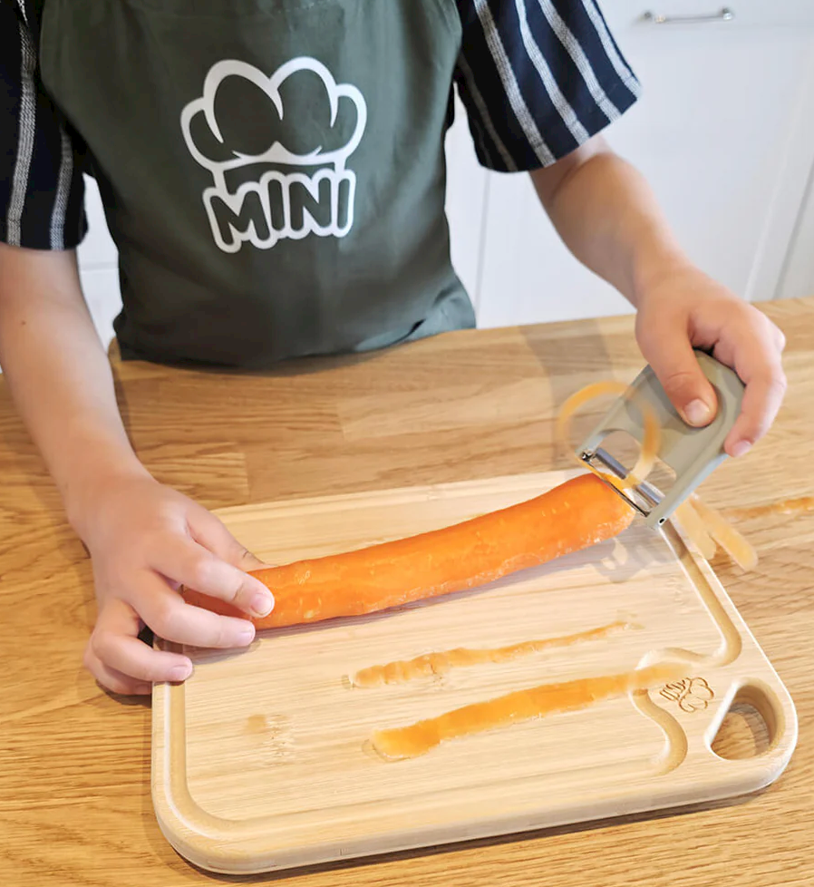 MINI Küchenset – Kindermesser Set für kleine Köche