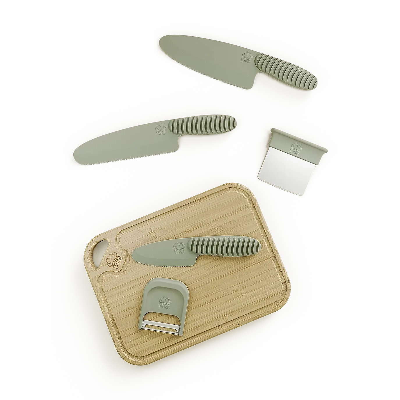 MINI Küchenset – Kindermesser Set für kleine Köche
